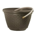 thumbnail image 2 of Suncast 100 Foot Resin Wicker Garden Water Hose Storage Holder Pot (2 Pack), 2 of 3