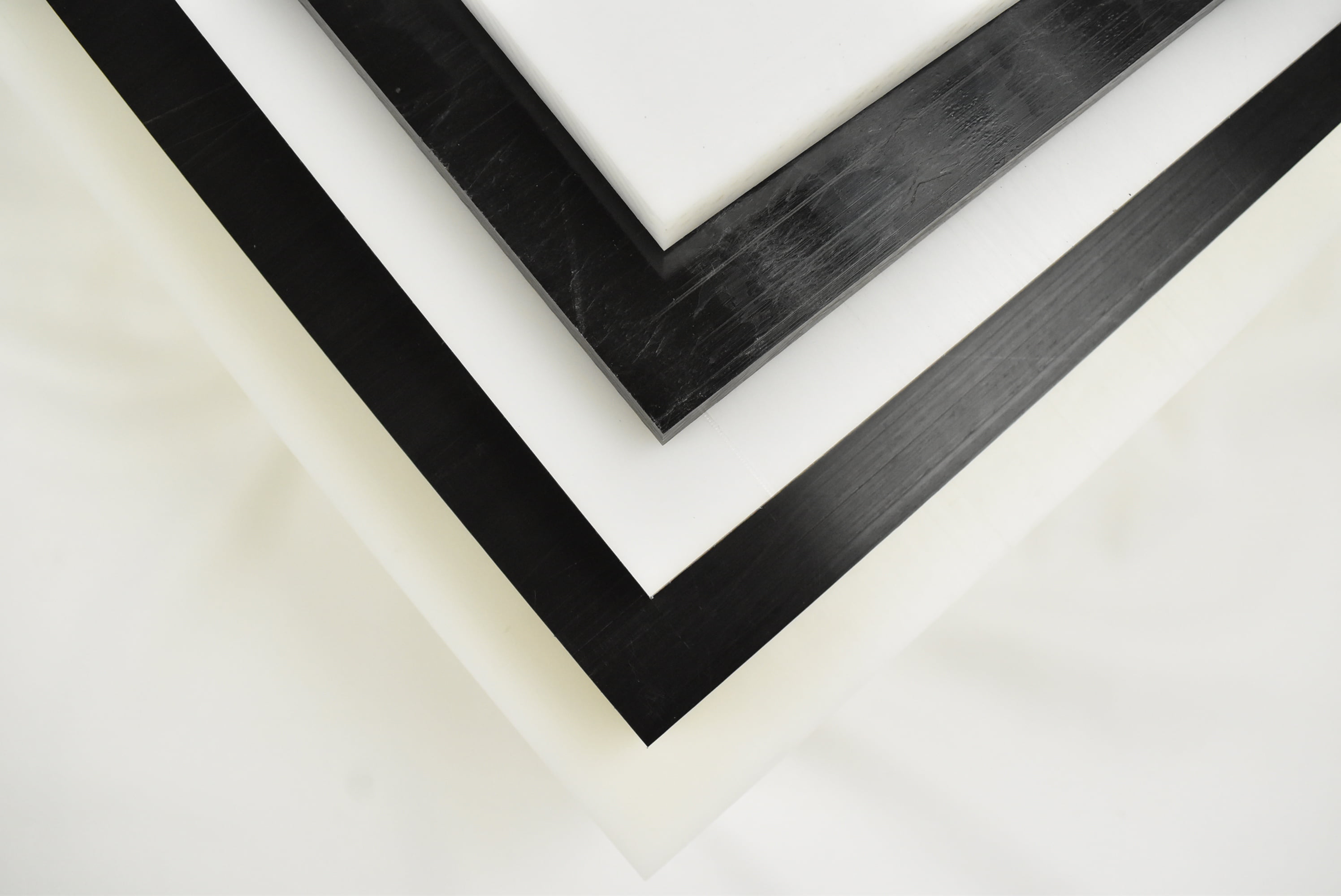 Cut to Size! 2-1/4” Black Delrin Acetal Plastic Sheet Priced Per Square Foot 