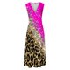thumbnail image 4 of Vestido Corto de Verano de Moda sin Mangas con Cuello en V Impreso Vestido Casual Grande Del Doblado para Diario, 4 of 5