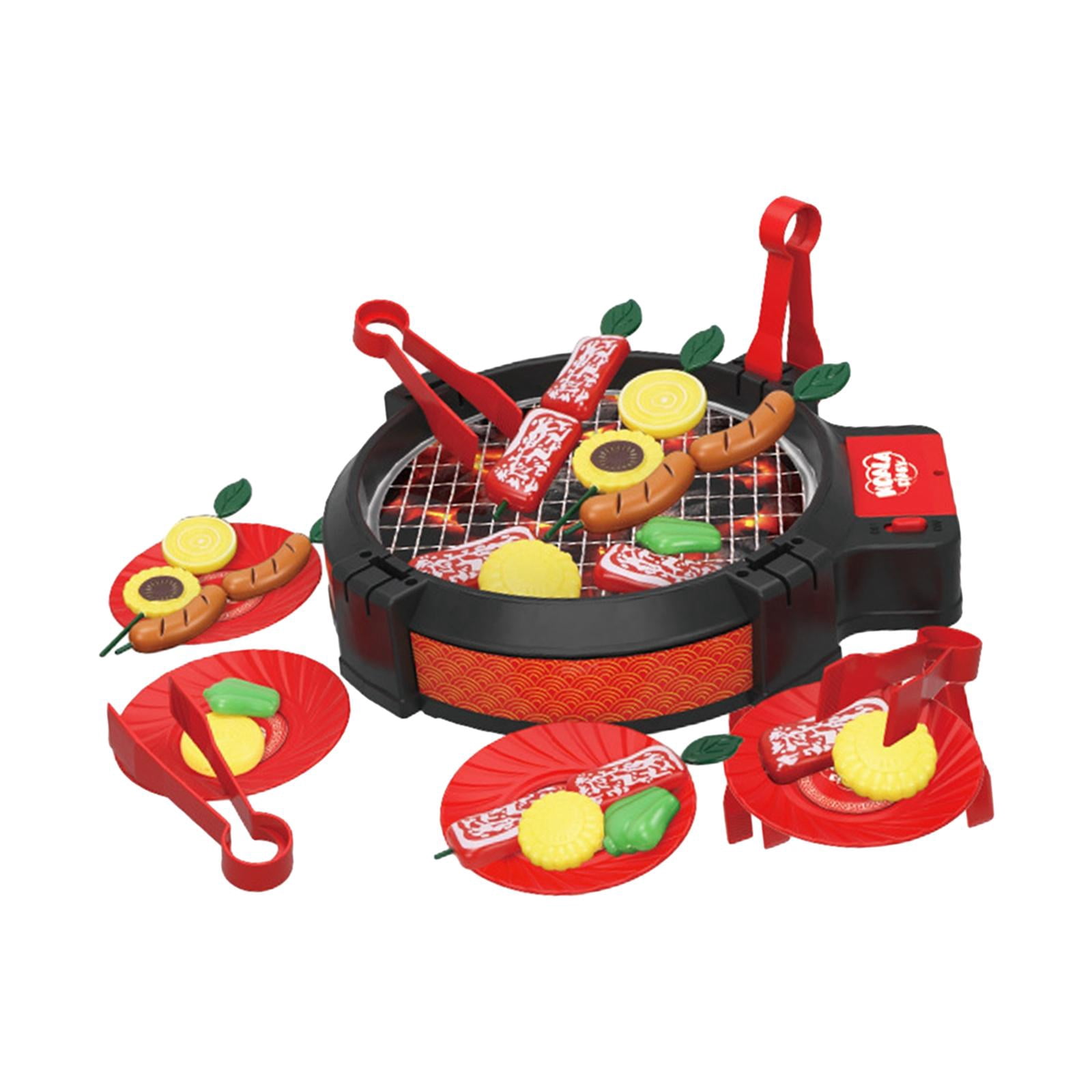 Ensemble de Cuisine et de Pâtisserie pour Enfants, 26 Pcs Ensemble de Chef pour Enfants, Tablier Chapeau Mitaines, Ustensile de Cuisine pour Enfants, Costume de Chef Jeu de Rôle pour Filles de