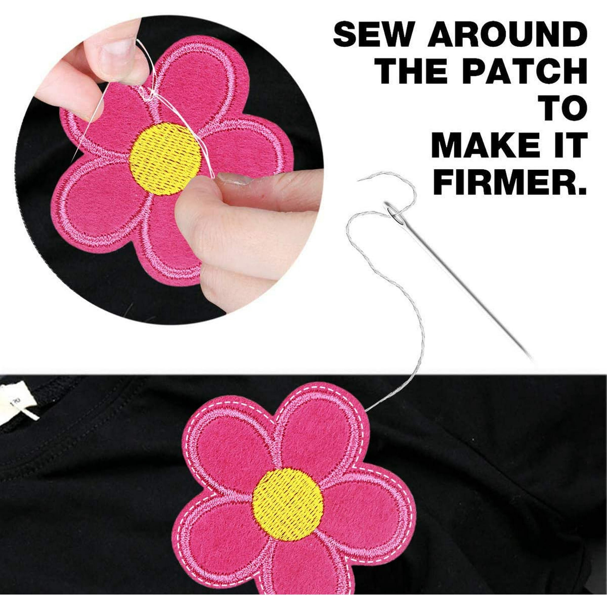 Sunflower Patch Iron Sew On Clothes T Shirt Dress Jeans Flower Embroidered Badge - Foto 11