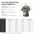 thumbnail image 3 of Daiia Abstract Cat Faces Pattern Men's Linen Shirts Short Sleeve Casual Shirts Button Down Shirt for Men Beach Summer Wedding Shirt-Large, 3 of 6