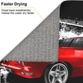 thumbnail image 6 of XMXT Microfiber Drying Mat for Kitchen Counter, Vintage American Car Print Absorbent Dish Drying Mats for Sink Dishes Rack Pad, 16 x 18 inches, 6 of 9