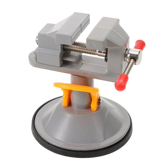 HEMOTON  Small Bench Vise Craft Repair Tool Multipurpose Table Vise Heavy Duty Clamp for Woodworking