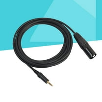 GOOHOCHY USB to XLR/ Cable Recording Audio Cable Adapter for PC Recording (Black)