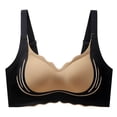 thumbnail image 5 of Lixiuxyad Womens Bras Push up Women's Comfortable And Transparent Shoulder Strap Cordless Backless Spongeless With Convertible Shoulder Straps, 5 of 5