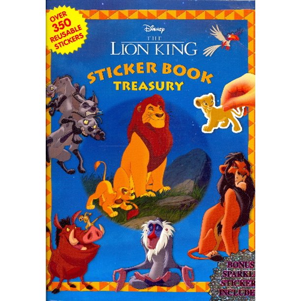 Sticker Book Treasury (The Lion King)
