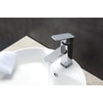 thumbnail image 3 of Aqua Soho Single Hole Mount Bathroom Vanity Faucet, Chrome, 3 of 3