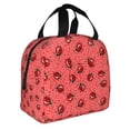 thumbnail image 2 of Honeii Ladybugs On Red Polka Dot Print Lunch Bag Women, Lunch Box Lunch Bag for Women Adult Men, Small Leakproof Cute Lunch Tote Large Capacity Reusable, 2 of 8