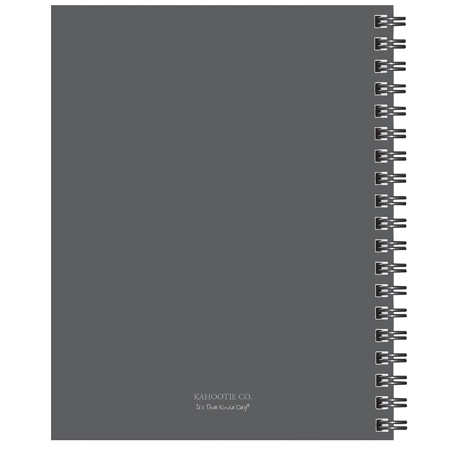 Kahootie Co It's That Kinda Day Weekly Planner 9” x 11.5” Gray (ITKLWG)