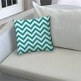 thumbnail image 3 of Joita Buzz Coussin Carré Intérieur / Extérieur Cousu Fermé - Tissu de Polyester Turquoise, 3 of 6