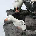 thumbnail image 3 of Estatua de resina de pato ardilla solar Sailing Decoración de jardín, 3 of 5