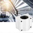 thumbnail image 3 of 2PCS SC16UU Aluminum Alloy Closed Linear Motion Bearing Slide Block Linear Bearing Slider, 3 of 4