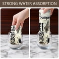 thumbnail image 4 of 2 Pcs Funny Kitchen Towels,Beige Halloween Skull Pumpkin Pattern Microfiber Dish Towels,Kitchen Tea Towels,Kitchen Towel Set (18" X 26"), 4 of 7