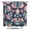 White-104, variant on Waterproof Pioneer Shower Curtain 84x72 Inch Polyester Unique Colorful Floral Shower Curtain for Bathroom Hotel Home Decor with 12 Plastic Hooks