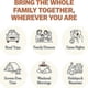 thumbnail image 4 of 150 Conversation Starter Cards Family Edition for Family Gathering Party Travel Card Game, 4 of 5