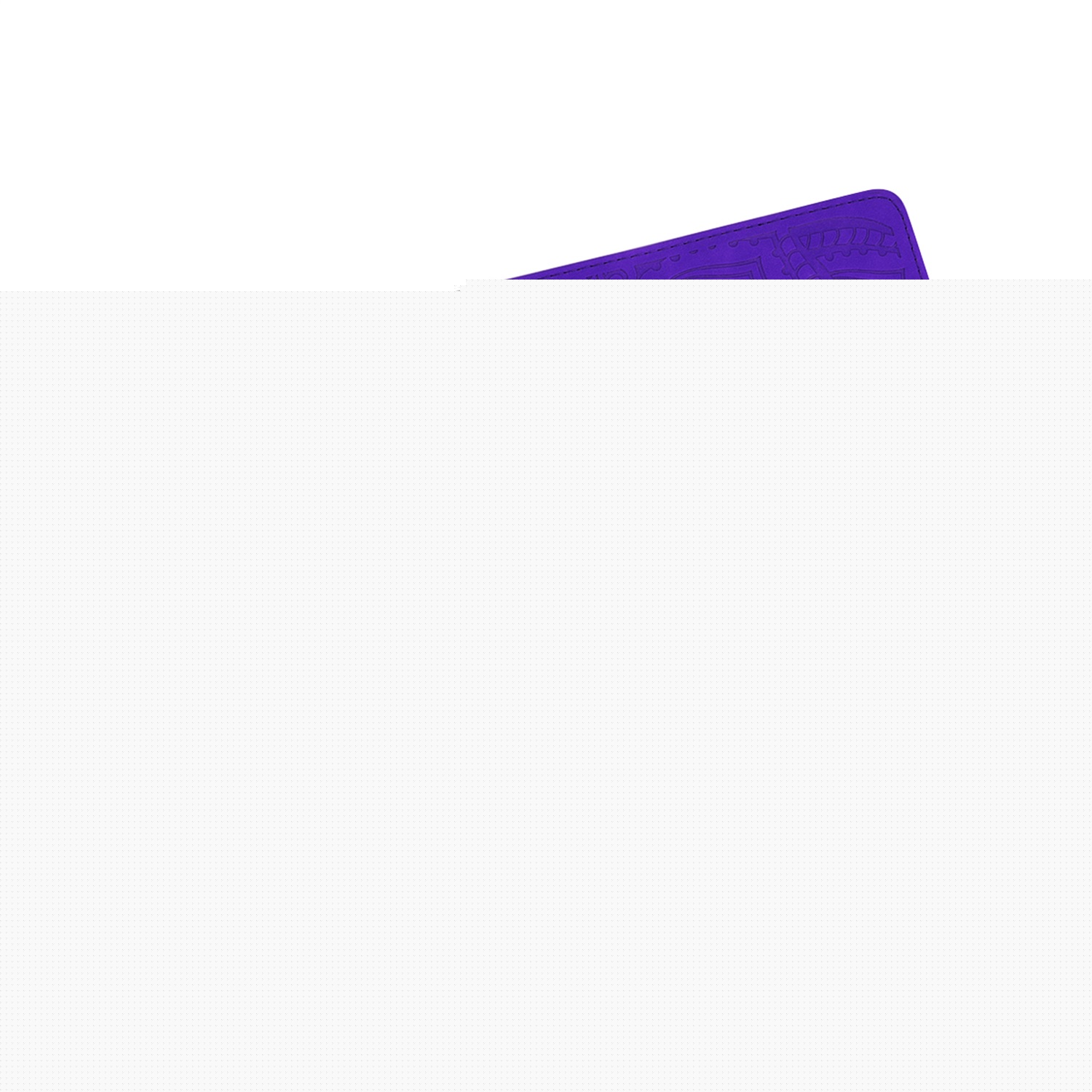 thumbnail image 6 of Case for Kindle Scribe 10.2 inch 2022, Multi-Angle Viewing Folio Stand Smart Shell Embossed Pattern PU Leather Cover with Auto Sleep/Wake Pencil Holder Card Slot Case for Kindle Scribe 10.2", Purple, 6 of 12