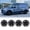 16 inch- Black Lacquer, variant on Set of 4 16 inch hHubcaps Compatible for 2014-2023 Ford Transit Connect Snap-On Installation with retention rings, 16 inch Ford Steel Wheel Cover(Sliver Lacquer)