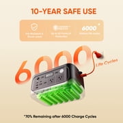 Jackery E500AC 508Wh Portable Power Station with Small Carrying Bag, 500W LiFePO4 Battery for Camping, Outdoors & Power Outages