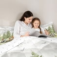 thumbnail image 4 of Manfei Kawaii Squirrel Twin Comforter Sets,Cute Deer Bedding Set,Green,Reversible,2pcs,1 Comforter and 1 Pillowcase, 4 of 7