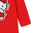 thumbnail image 5 of Hello Kitty Sanrio Cosplay Hooded Coverall with Ears and Bow (Girls), Sizes 3T-8, 5 of 6