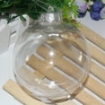 thumbnail image 5 of Christmas Tree Ornaments Transparent Plastic Christmas Baubles Balls Hanging Pendant Christmas Decorations Home Decor, 5 of 8