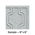 thumbnail image 1 of FASÄDE Chain Decorative Vinyl Backsplash Panel in Cashmere (6X6 Inch Sample), 1 of 5