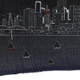 thumbnail image 3 of 35" Black Portland Nighttime Skyline Lumbar Decorative Pillow, 3 of 5