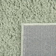 thumbnail image 5 of Unique Loom Studio Solid Shag Collection Area Rug - Sky (5' 1" x 8' Rectangle Sage Green), 5 of 6
