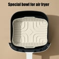 thumbnail image 5 of Taotanxi Silicone Liners Square for 8 to 8.5 inch Air Fryer, White Non-stick Food-grade Reusable Basket Baking Tray Airfryer Accessories, 5 of 6