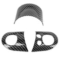thumbnail image 4 of Steering Wheel Trim, Steering Wheel Panel Cover Anti Scratch Carbon Fiber Color Stylish  For Cooper R54 R55 R56 R60, 4 of 8
