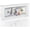 Clear, variant on Dollar Bill Frame Display – 7.8" x 3.9" Acrylic Dollar Bill Holder, Thick Magnetic Self-Standing Display Case for Currency, Tickets, Banknotes, and Stamps