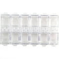 thumbnail image 1 of keepw 12 Grid Nail Art Clear Empty Plastic Storage Case Bead Earring Jewelry Box Container Manicure kit Holder transparent, 1 of 6