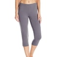 thumbnail image 2 of Women's High Waist 7/8 Leggings, Tummy Control Workout Capris, Cropped Running Pants for Yoga, Fitness, Gym and Daily Activewear-Gray, 2 of 4