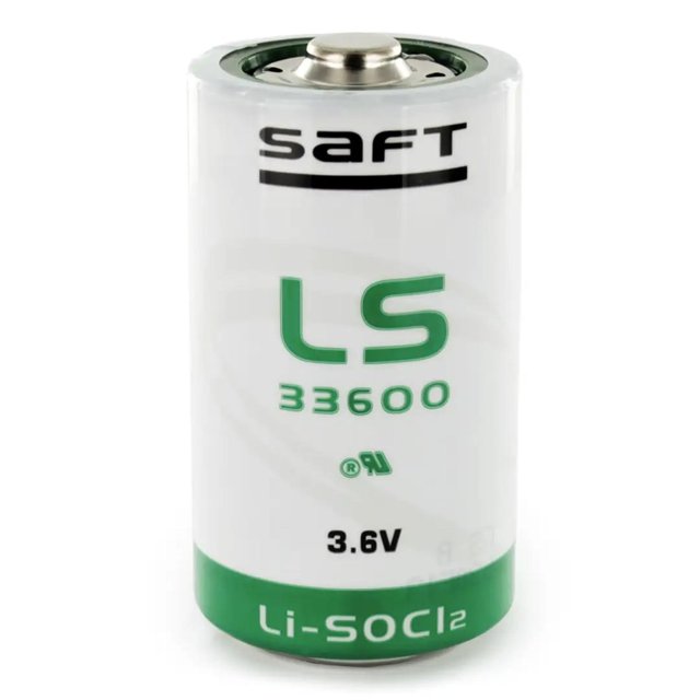 Pila Saft Industrial D Ls33600 3.6v 17ah blanco 1