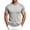 Gray, variant on Miqool Men's Athletic T-Shirt Short Sleeve Crew Neck Moisture-Wicking Mesh Panel Quick Dry Workout Top Lightweight Stretch Gym Running Tee
