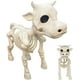 thumbnail image 1 of Estatua de esqueleto de vaca para Halloween, vaca, caballo, gato, rana, animales de esqueleto realistas, decoraciones de Halloween para el patio, esqueleto espeluznante, esqueleto de animal de vaca pa, 1 of 7
