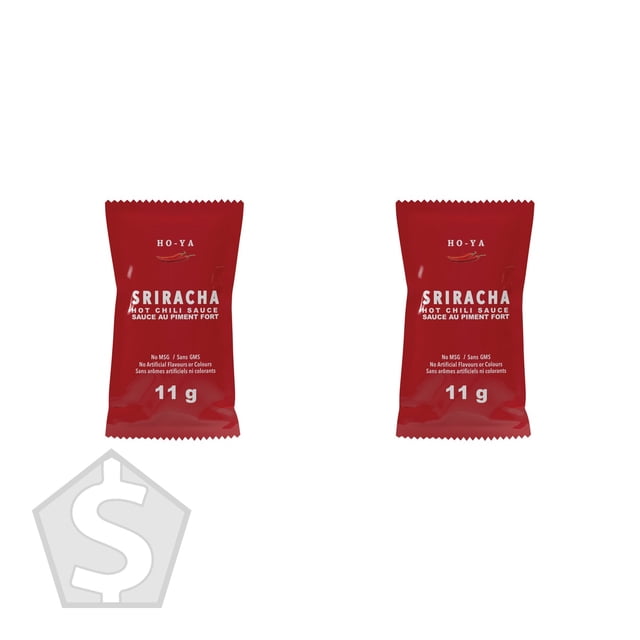 Ho-Ya Sachets de Sriracha, 500 x 11 g - Lot de 2
