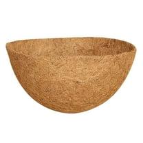 ievspot Round Coco Coir Liner Basket  Indoor Outdoor Garden Wall Hanging Planter Insert  Gardening Supplies