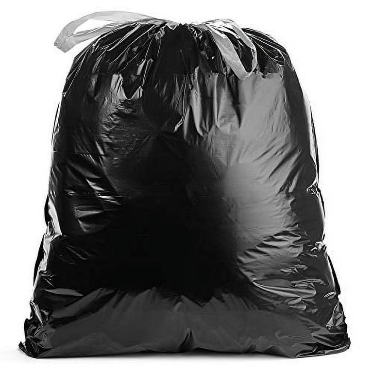 Eagrye 18 Gallon Large Trash Bag, Black Kitchen Garbage Bags, 95 Counts