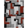 thumbnail image 2 of Addison Rugs Chantille Indoor/Outdoor Transitional Geometric Gray Washable Rectangle Rug, 8' x 10', 2 of 6
