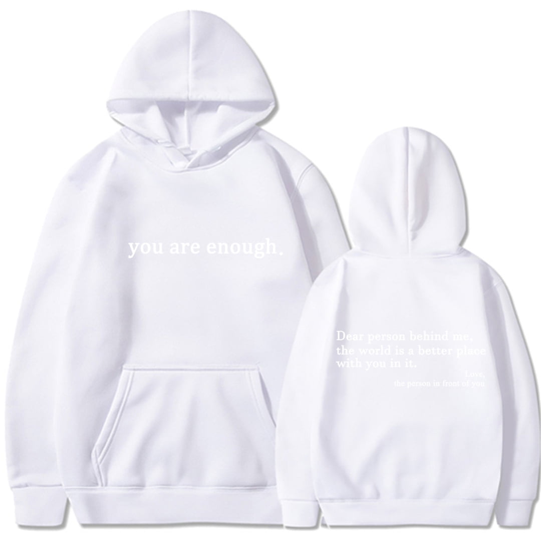 Comfy Dear Person Behind Me Inspirational Sweatshirt Hoodie in