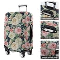 thumbnail image 5 of Pioneer Flower Floral Print Pattern Luggage Cover Fashion Suitcase Cover Baggage Covers Fit 25-28 Inch Luggage (Go Travel), 5 of 5