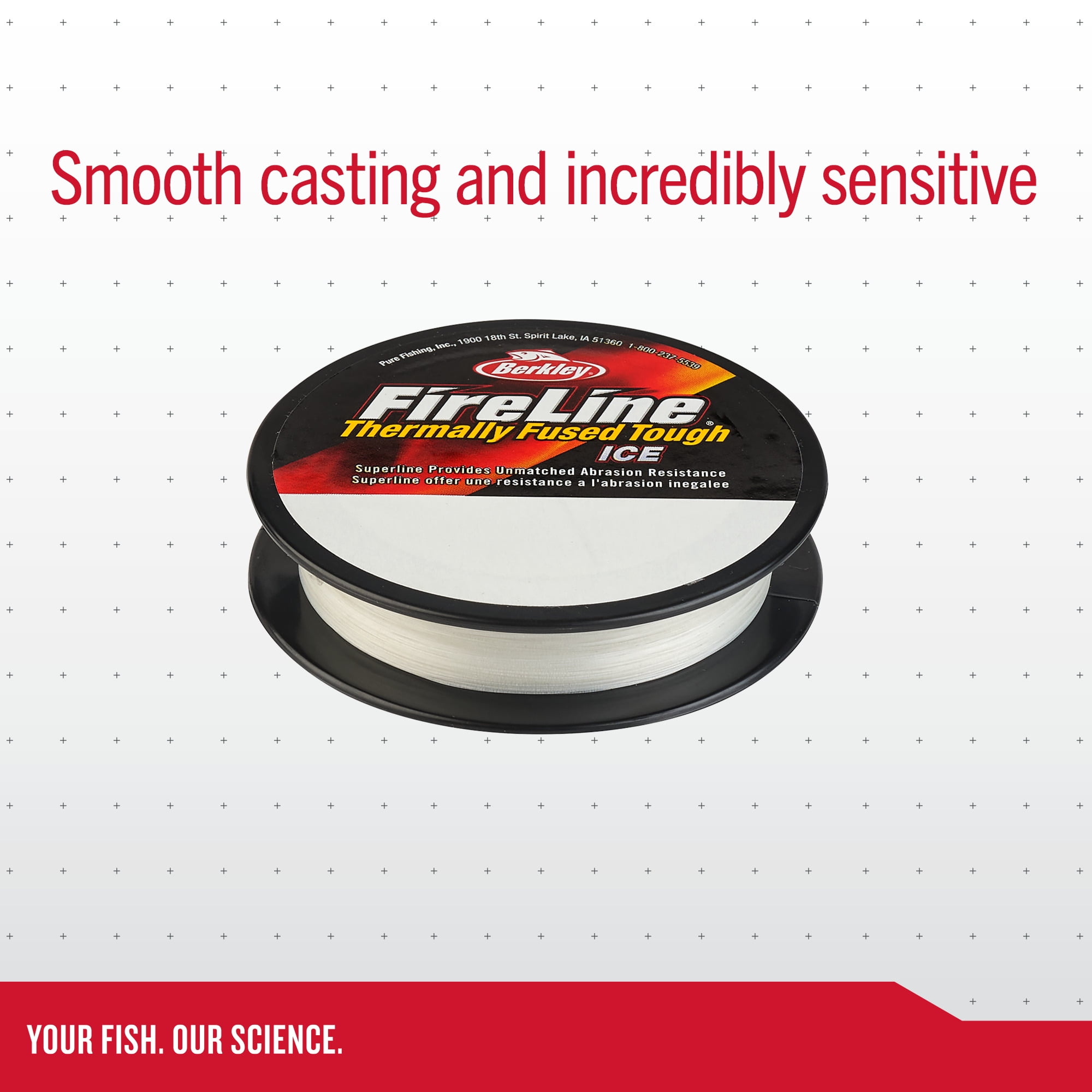 Berkley FireLine® Fishing Line, Flame Green, 2 lb Test Strength, 50 yd