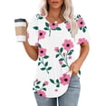 thumbnail image 2 of My Orders Lightweight Tops & Blouses Blouses for Women Dressy Casual Generic Blouses for Women White Summer Tops for Teens My Orders Placed Recently By Me My Account, 2 of 6