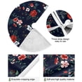 thumbnail image 2 of Coolnut Valentine's Day Love Christmas Tree Skirt Home Decoration Large Round Christmas Tree Skirt for Holiday Party Home Christmas Day Ornaments,47.2", 2 of 6