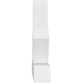 thumbnail image 3 of 84"W x 31 1/2"H x 6"D x 6"F, 9/12 Pitch, Saratoga Architectural Grade PVC Gable Bracket, 3 of 8
