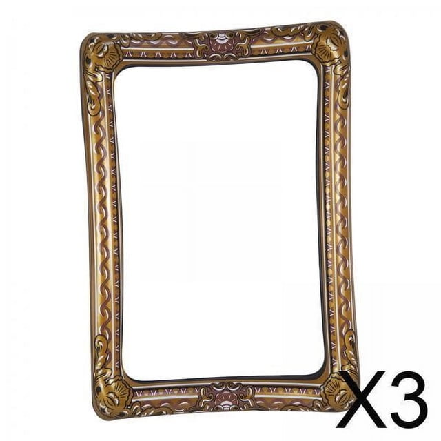 3x Marco Inflable Para Selfies, Accesorios Para Fotomatón, Accesorios Para Fiesta De Carnaval