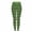 Green, variant on Qingpeng Womens Halloween Striped Printed Leggings Stretchy Fitness Running Workout Casual Long Pants