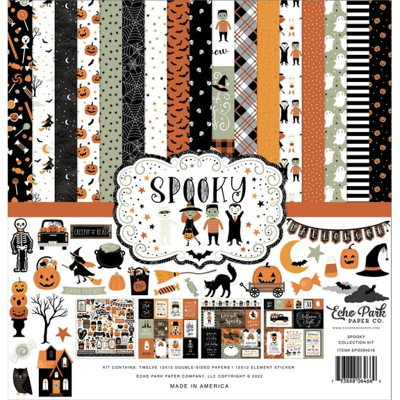 Echo Park Collection Kit 12"x12" - Spooky